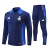 Al Nassr Training Sweatshirts Quarter-zip 2024-25 Blaue Für Herren